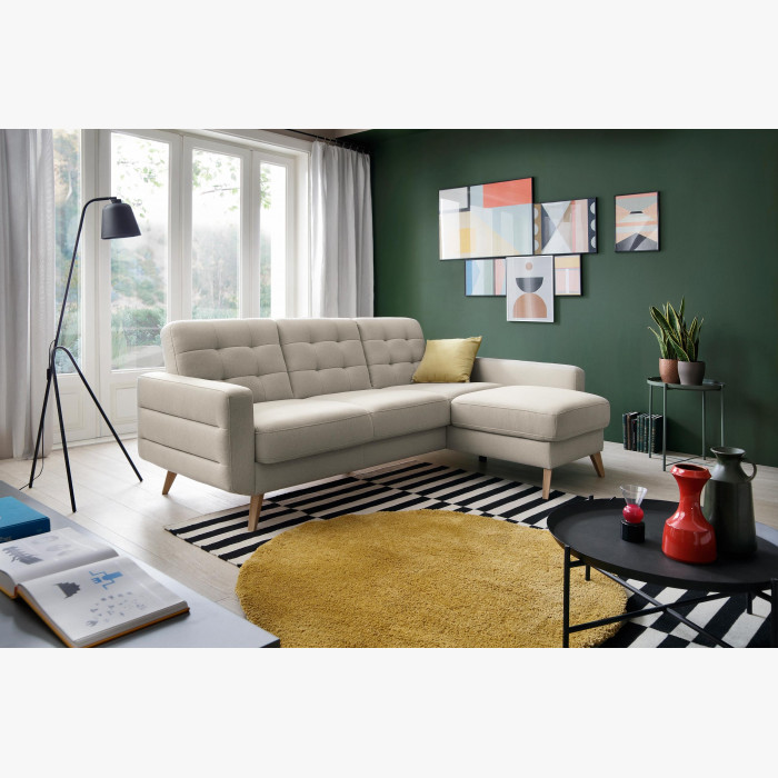 Elegancka sofa narożna z funkcją spania i miejscem do przechowywania, Bodo więcej kolorów , {PARENT_CATEGORY_NAME - 2