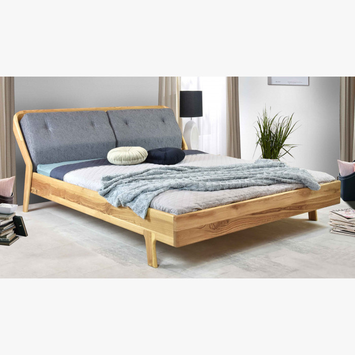 Luksusowe łóżko dębowe na nogach Milenium 160 x 200 cm , {PARENT_CATEGORY_NAME - 2