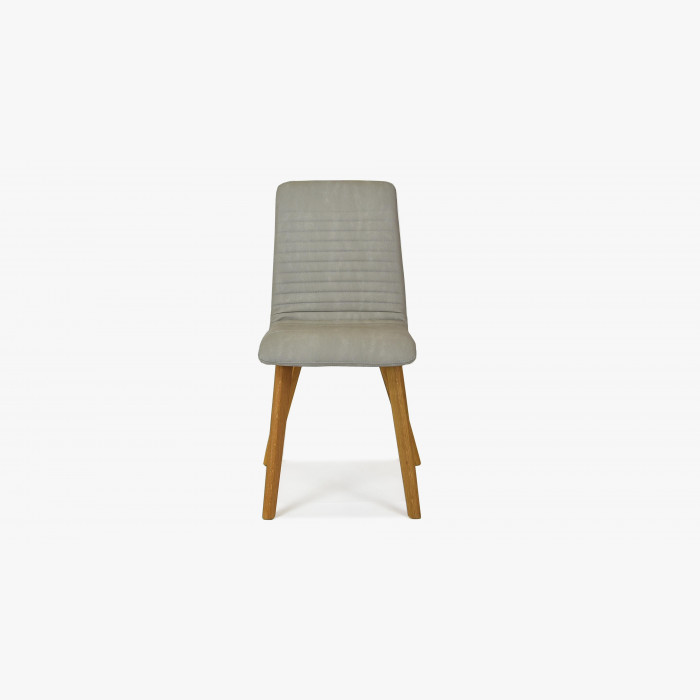 Krzesło Lara - Arosa, imitacja skóry szare , {PARENT_CATEGORY_NAME - 4