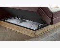 Łóżko typu Boxspring ze schowkiem, Moneta 180 brązowe , {PARENT_CATEGORY_NAME - 6