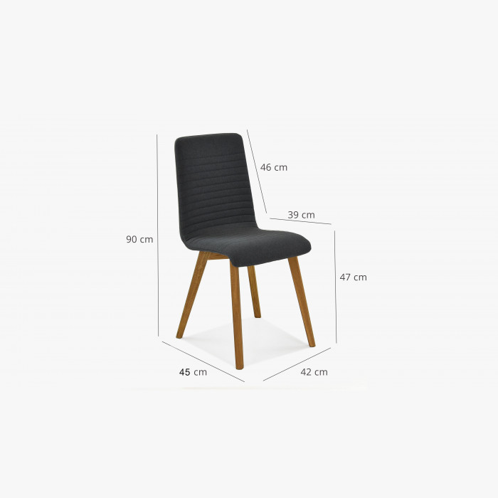 Krzesło kuchenne - antracyt , Arosa , {PARENT_CATEGORY_NAME - 5