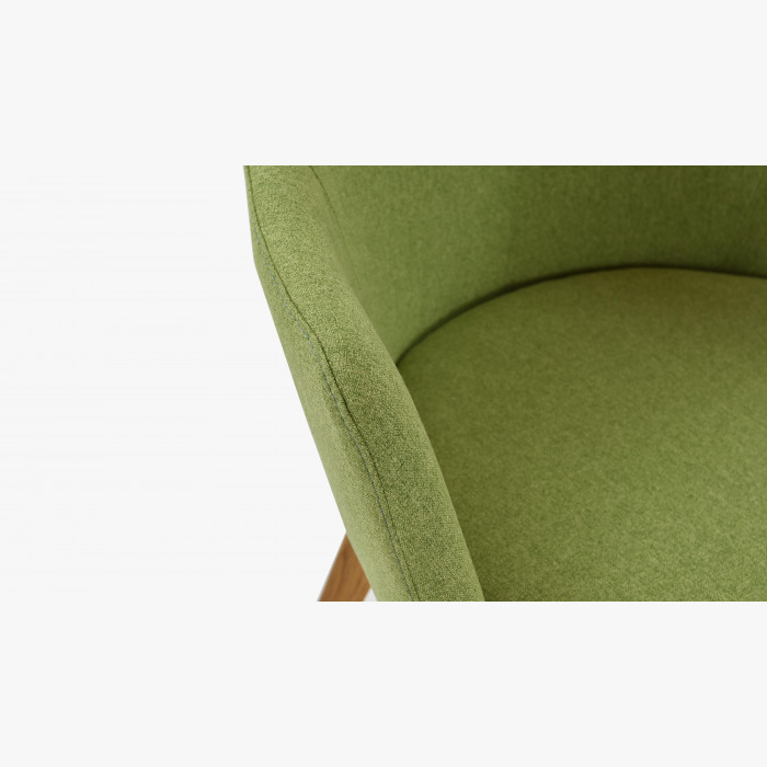 Krzesło z podłokietnikami - Bella Lady green , {PARENT_CATEGORY_NAME - 7