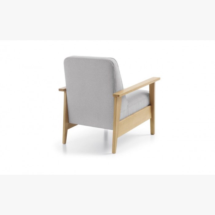 Fotel z drewnianymi podłokietnikami, Olaf , {PARENT_CATEGORY_NAME - 2