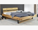 Nowoczesne łóżko z litego dębu na nogach, Laura 160 x 200 cm , {PARENT_CATEGORY_NAME - 2