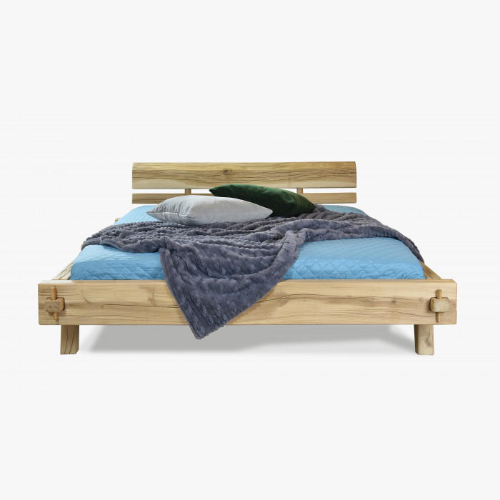 Ekologiczne łóżko dwuosobowe Greta, lity dąb 160 x 200 cm - 3