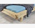 Ekologiczne łóżko dwuosobowe Greta, lity dąb 160 x 200 cm - 6