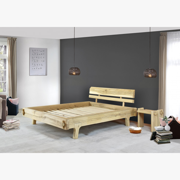 Ekologiczne łóżko dwuosobowe Greta, lity dąb 160 x 200 cm , {PARENT_CATEGORY_NAME - 13