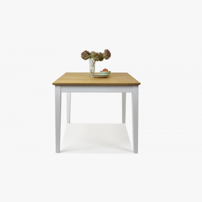 Stół z litego dębu, biały, Tomino 140 - 180 x 90 , {PARENT_CATEGORY_NAME - 3