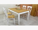 Stół z litego dębu, biały, Tomino 140 - 180 x 90 , {PARENT_CATEGORY_NAME - 7