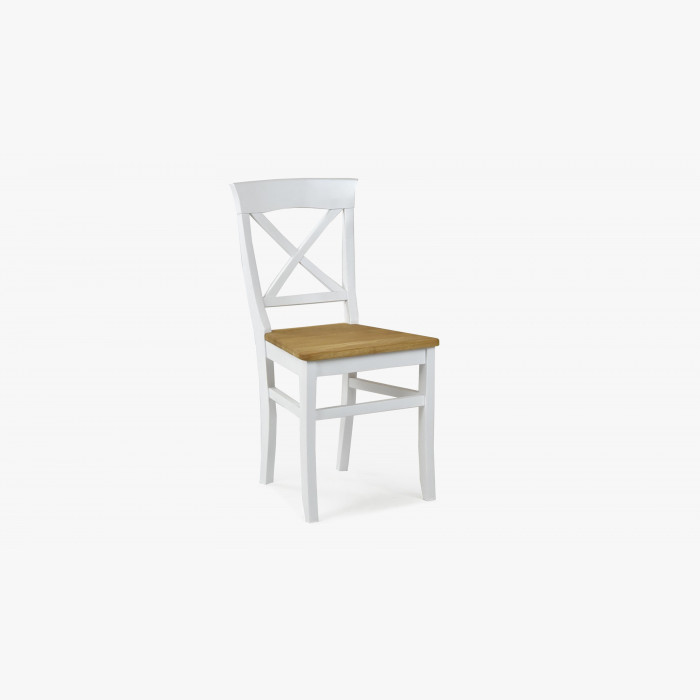 Krzesło dębowe Torina dąb + białe , {PARENT_CATEGORY_NAME - 3