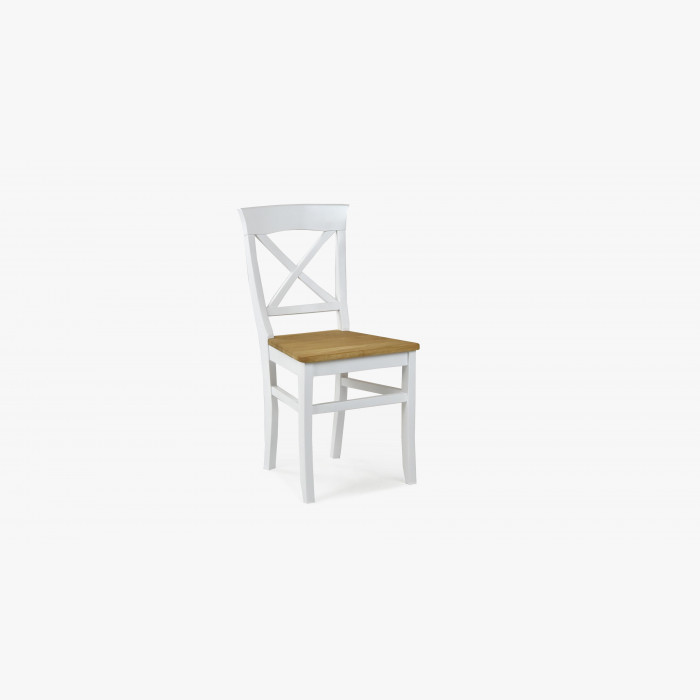 Krzesło dębowe Torina dąb + białe , {PARENT_CATEGORY_NAME - 4