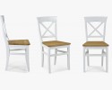 Stół do jadalni i krzesła z litego drewna w stylu rustykalnym, TominoTorina , {PARENT_CATEGORY_NAME - 11