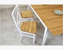 Stół do jadalni i krzesła z litego drewna w stylu rustykalnym, TominoTorina , {PARENT_CATEGORY_NAME - 12