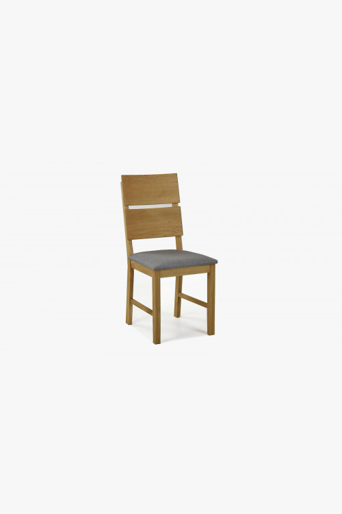 Krzesło dębowe Nora - szare - MEGA akcja - 1