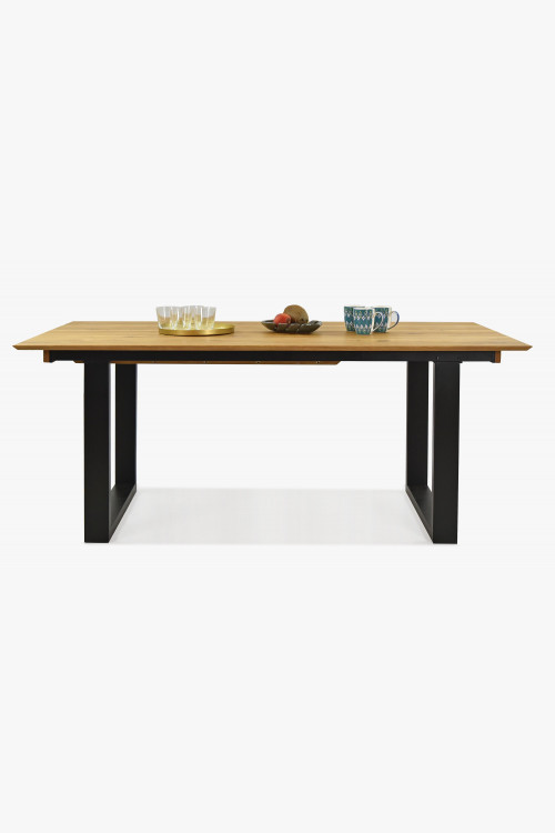 Stół rozkładany z drewna dębowego, Rennes 180-280 x 90 cm , {PARENT_CATEGORY_NAME - 1