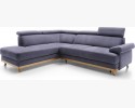 Nowoczesna sofa narożna Memo na drewnianych nogach więcej kolorów , {PARENT_CATEGORY_NAME - 2