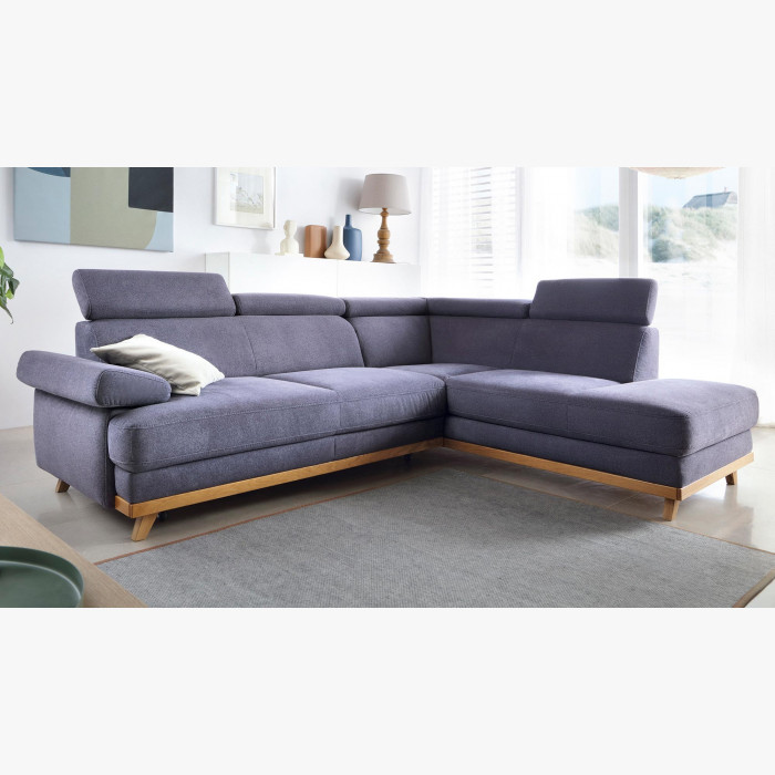 Nowoczesna sofa narożna Memo na drewnianych nogach więcej kolorów , {PARENT_CATEGORY_NAME - 3