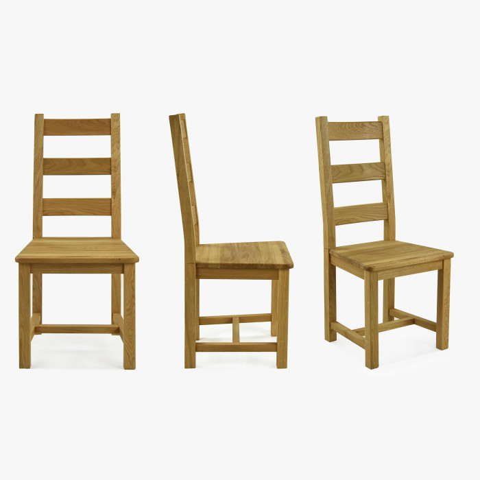Krzesło z litego drewna dębowego, Ladder , {PARENT_CATEGORY_NAME - 7
