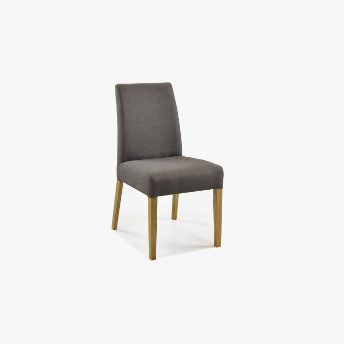 Krzesło tapicerowane - tkanina szara, Malaga , {PARENT_CATEGORY_NAME - 1