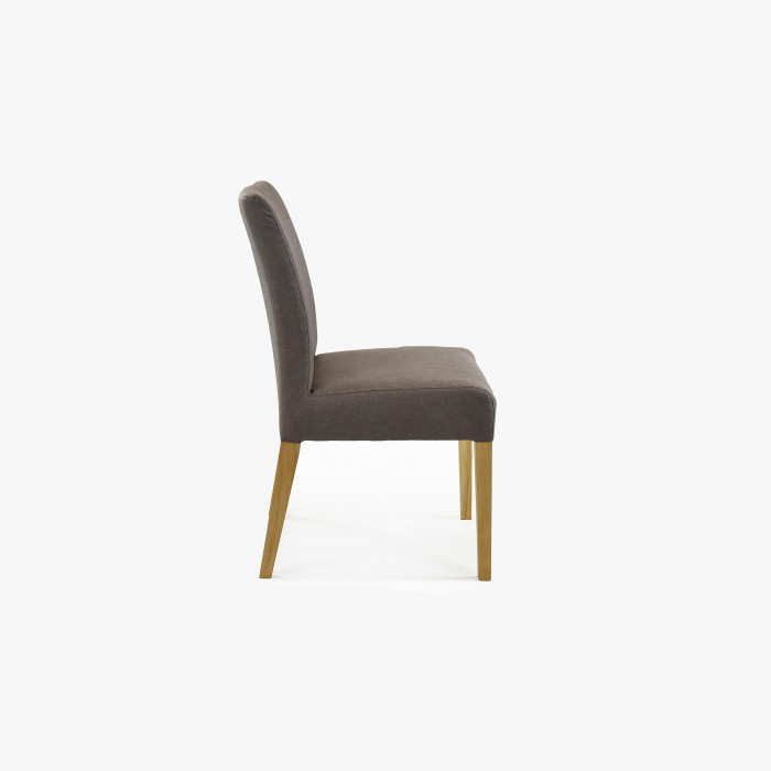 Krzesło tapicerowane - tkanina szara, Malaga , {PARENT_CATEGORY_NAME - 6