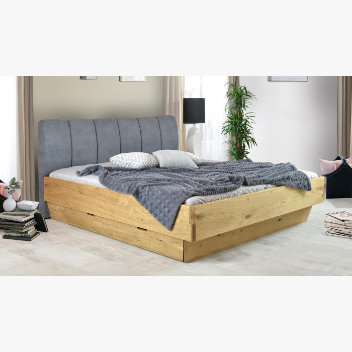 Łóżko dwuosobowe ze schowkiem i tapicerowanym wezgłowiem, 180 x 200 cm , {PARENT_CATEGORY_NAME - 2