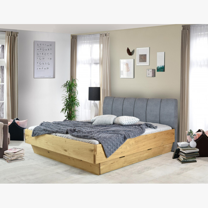 Łóżko dwuosobowe ze schowkiem i tapicerowanym wezgłowiem, 180 x 200 cm , {PARENT_CATEGORY_NAME - 10