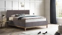 Łóżko tapicerowane na nogach ze schowkiem 180x 200, brązowe Mercur , {PARENT_CATEGORY_NAME - 2