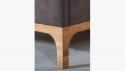 Łóżko tapicerowane na nogach ze schowkiem 180x 200, brązowe Mercur , {PARENT_CATEGORY_NAME - 7
