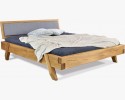 Luksusowe łóżko wykonane z belek dębowych, dwuosobowe Spider 160 x 200 , {PARENT_CATEGORY_NAME - 1