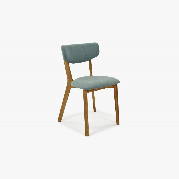 Krzesło tapicerowane, nogi dębowe, Amisa jasnozielone , {PARENT_CATEGORY_NAME - 3