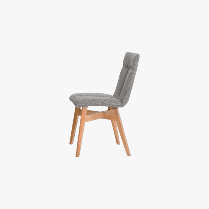 Krzesło do jadalni styl skandynawski, jasnoszare Arona , {PARENT_CATEGORY_NAME - 4