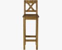 Krzesło barowe - rustykalne, sosna , {PARENT_CATEGORY_NAME - 2