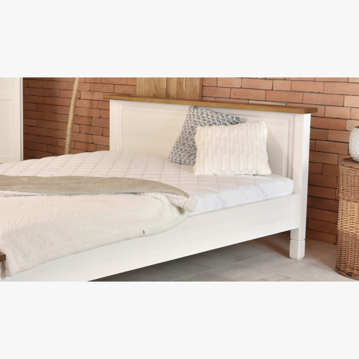 Białe łóżko rustykalne Francja , {PARENT_CATEGORY_NAME - 5