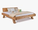 Łóżko drewniane z belek świerkowych Miky 160 x 200 cm , {PARENT_CATEGORY_NAME - 7