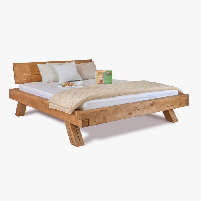 Łóżko drewniane z belek świerkowych Miky 160 x 200 cm , {PARENT_CATEGORY_NAME - 7