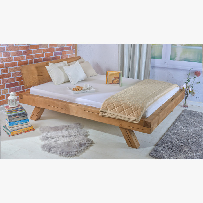 Łóżko drewniane z belek świerkowych Miky 160 x 200 cm , {PARENT_CATEGORY_NAME - 4