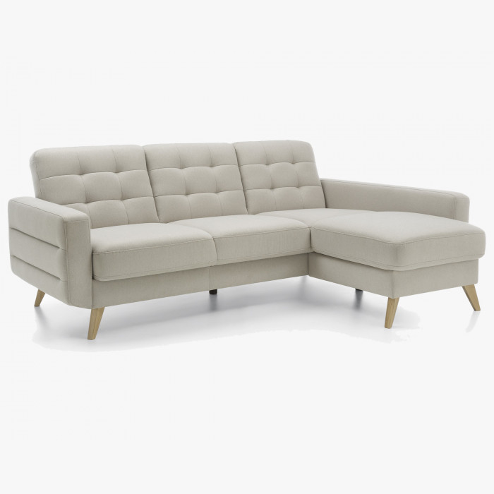 Elegancka sofa narożna z funkcją spania i miejscem do przechowywania, Bodo więcej kolorów , {PARENT_CATEGORY_NAME - 1