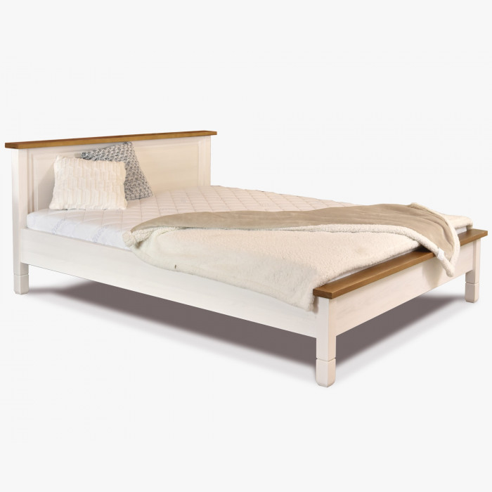 Białe łóżko rustykalne Francja , {PARENT_CATEGORY_NAME - 1