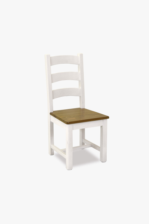 Drewniane krzesło w stylu prowansalskim, Francja - 1