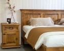 Łóżko dwuosobowe w stylu Rustykalnym , {PARENT_CATEGORY_NAME - 5