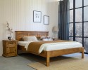 Łóżko dwuosobowe w stylu Rustykalnym , {PARENT_CATEGORY_NAME - 6