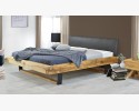 Nowoczesne łóżko z litego dębu z metalowymi nogami, Laura 160 x 200 , {PARENT_CATEGORY_NAME - 8