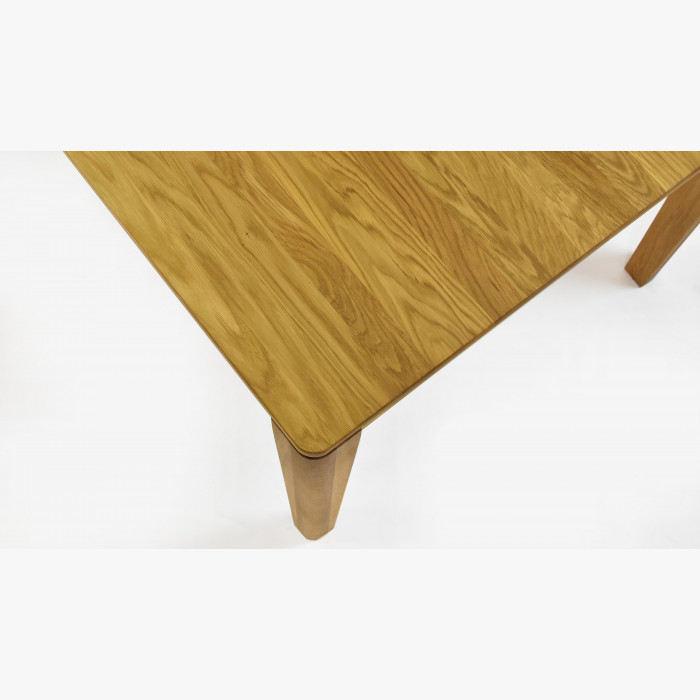 Stół do jadalni wykonany z litego drewna dębowego, Houston 140-190 x 90 cm , {PARENT_CATEGORY_NAME - 6