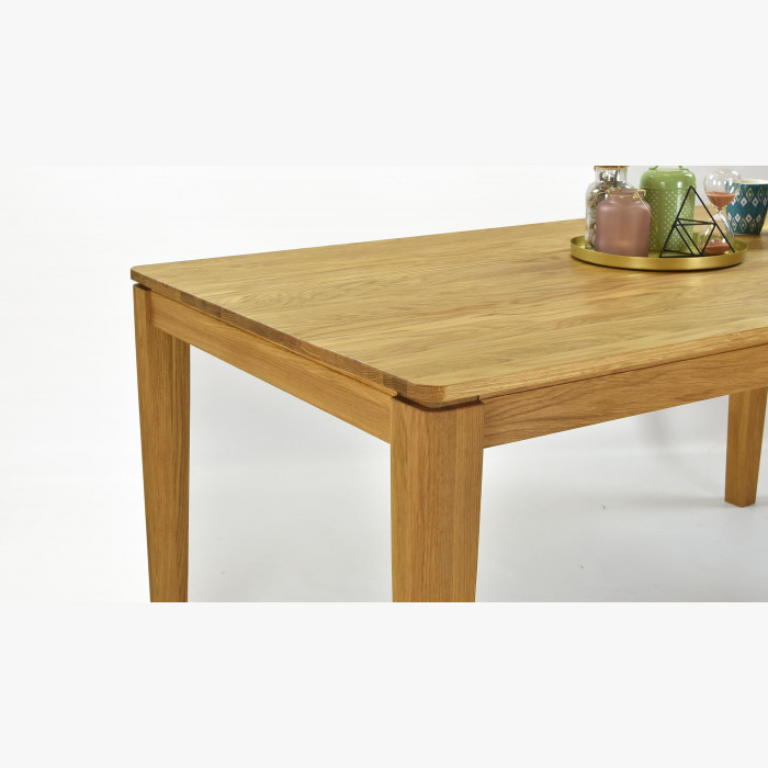 Stół do jadalni wykonany z litego drewna dębowego, Houston 140-190 x 90 cm , {PARENT_CATEGORY_NAME - 9