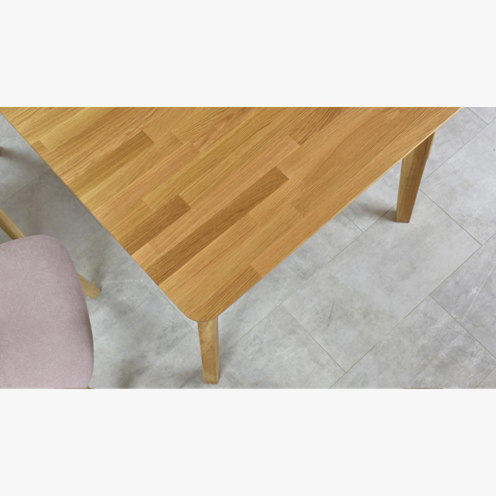 Stół rozkładany lity dąb, Liam XL 160-200 x 90 cm , {PARENT_CATEGORY_NAME - 8