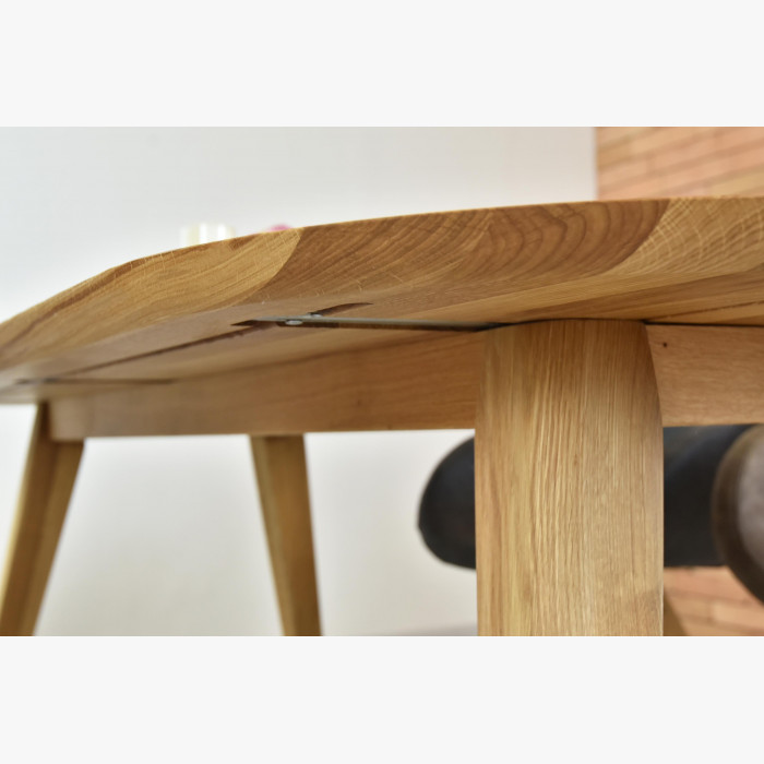 Owalny stół jadalny z litego dębu, Otawa 160 x 90 cm , {PARENT_CATEGORY_NAME - 7