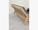 Luksusowe łóżko dębowe na nogach Milenium 180 x 200 cm , {PARENT_CATEGORY_NAME - 7
