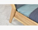 Luksusowe łóżko dębowe na nogach Milenium 180 x 200 cm - 9