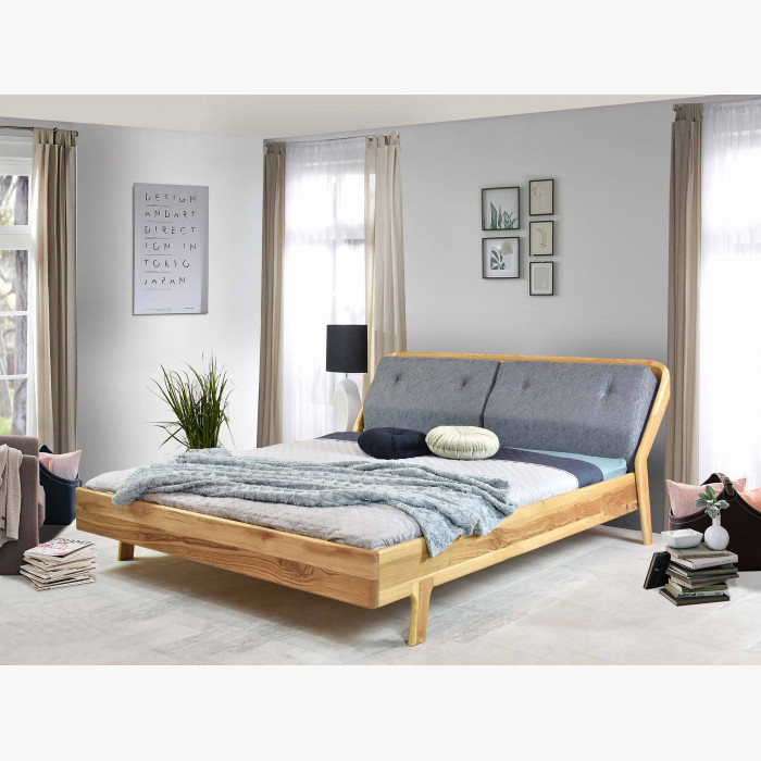 Luksusowe łóżko dębowe na nogach Milenium 180 x 200 cm , {PARENT_CATEGORY_NAME - 13