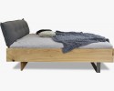 Łóżko z litego dębu, na nogach, Toledo 180 x 200 cm - 4
